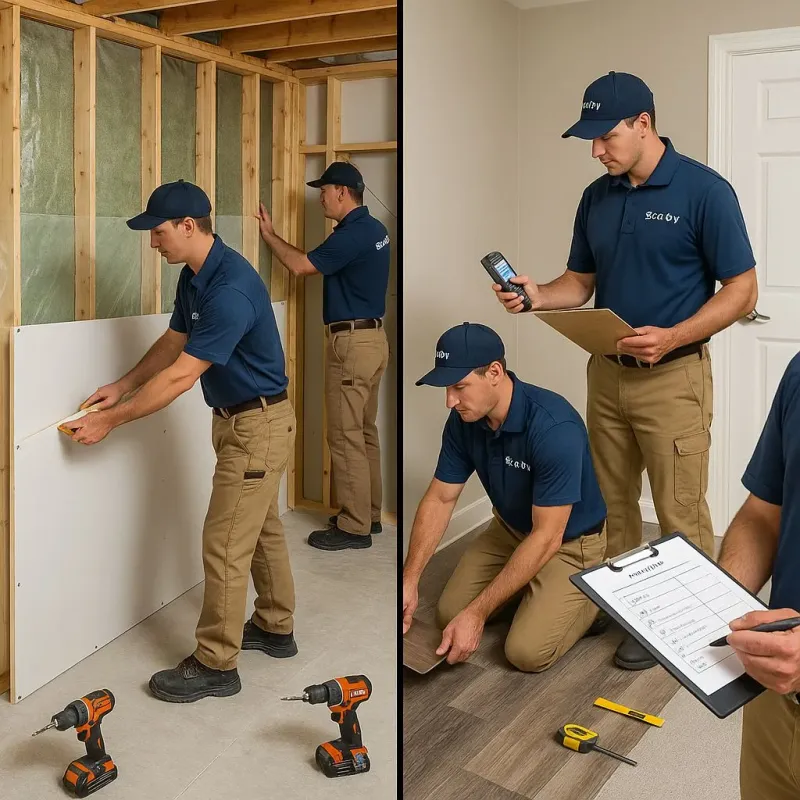 Repairs and Reconstruction process in Amherst, NY